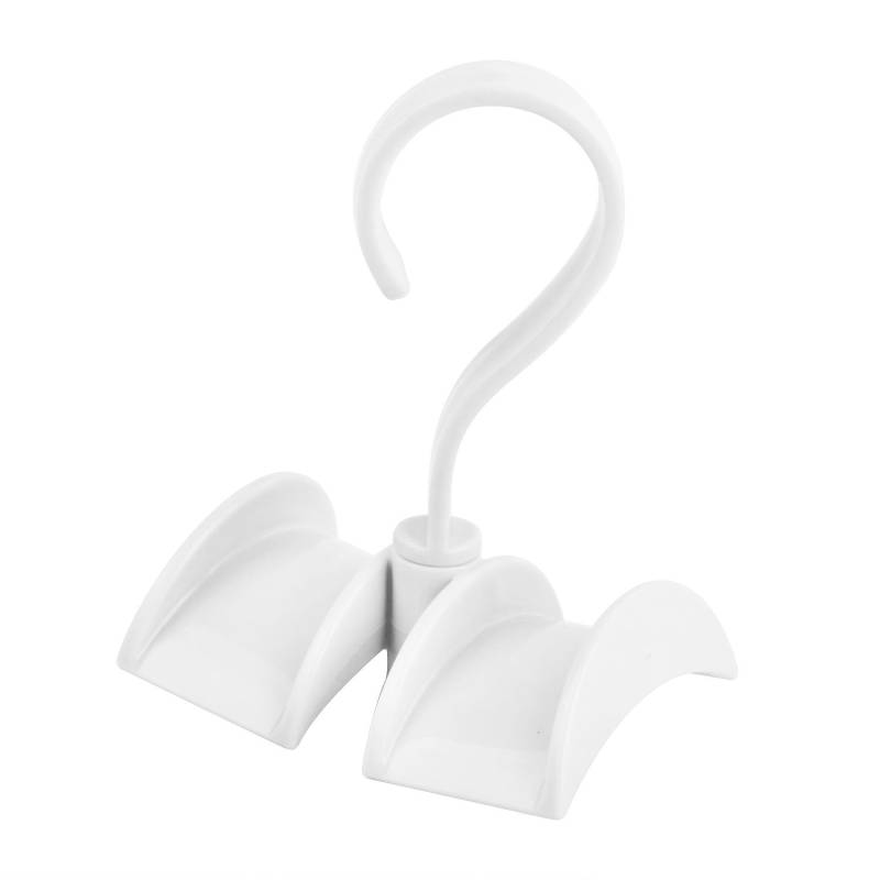 360 ° drehbarer Handtaschen-Aufhängerhalter, Kleiderschrank-Aufbewahrung, Hut-, Taschen-, Gürtel-, Krawatten-, Schalhaken, Rack-Home-Organizer, Hängehaken weiß von Joom DACH