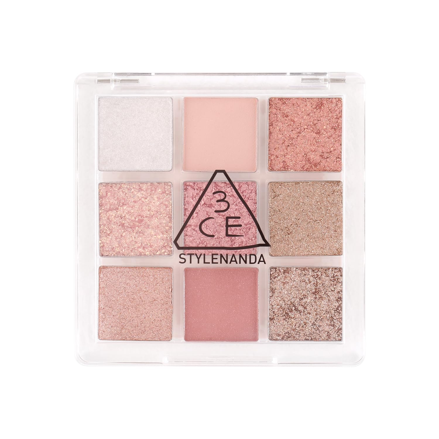 3CE Multi Eye Color Palette J Delightful Glitter Lidschatten Pink 9-Farben von Joom DACH
