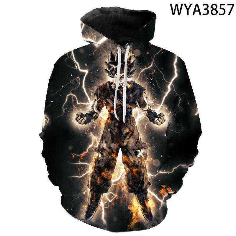 3D Anime Dragon Ball Dragon Ball Super Digitaldruck Hoodie Kapuzenpullover Männer und Frauen Erwachsene Kinderkleidung M von Joom DACH
