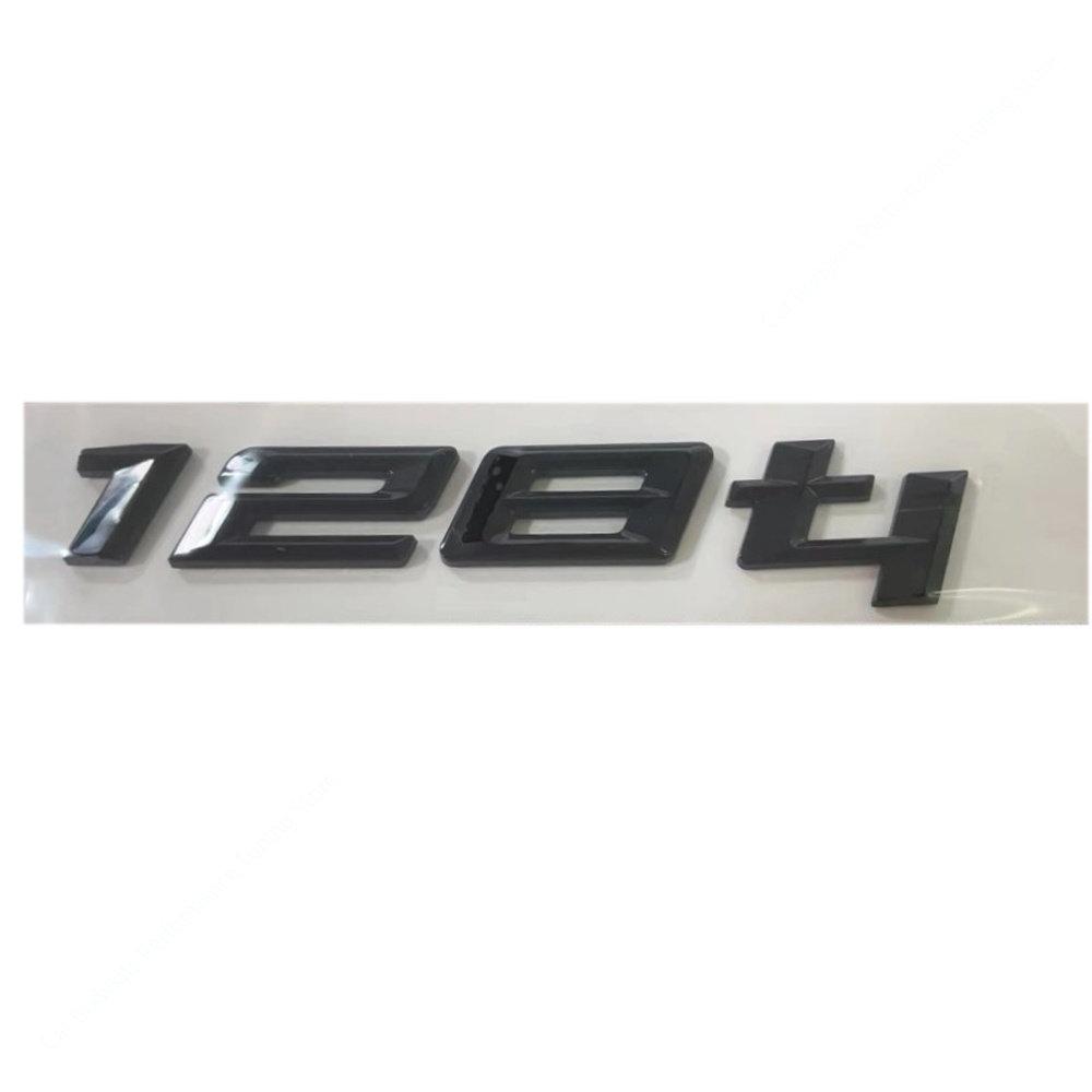 3D Auto Buchstaben Für B/MW F40 116i 116d 118d 118i 120i 120d 128ti Schwarze Schriftzug Emblem Logo Plakette Aufkleber Kofferraum Zubehör schwarz von Joom DACH