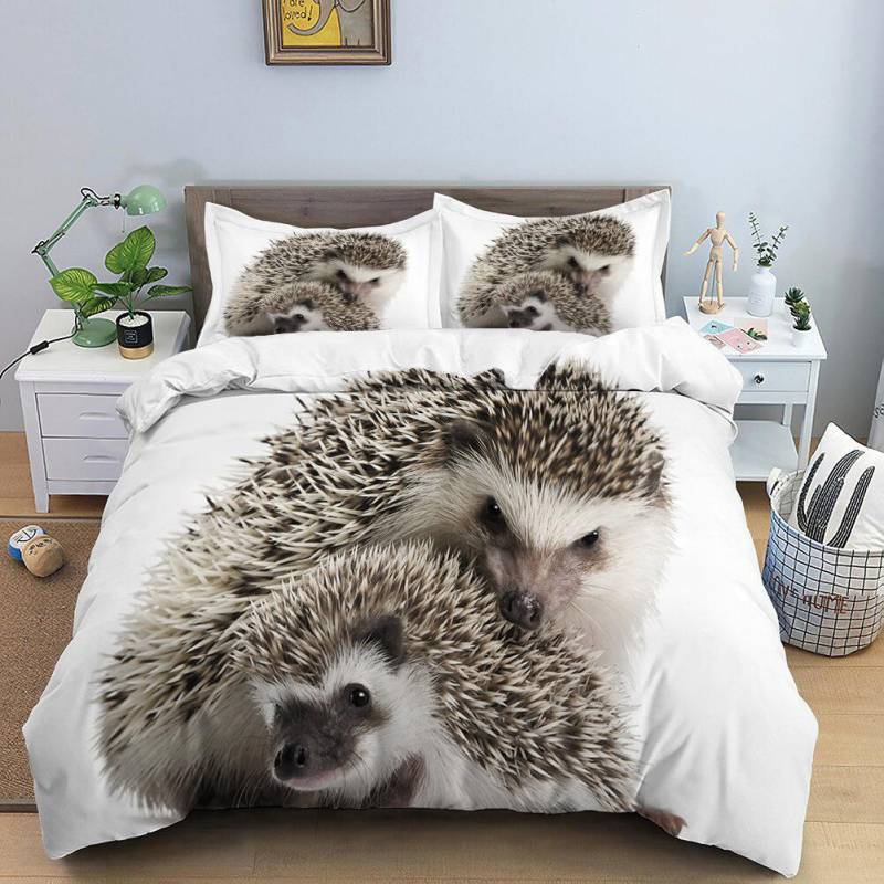 3D-Bettwäscheset mit hochauflösendem Digitaldruck, Tierbettdecke und Kissenbezug, AU/EU/US/UK/DE, Heimdekoration in voller Größe AU Double 180x210cm 3D-Bettwäscheset mit hochauflösendem Digitaldruck, Tierbettdecke und Kissenbezug, AU/EU/US/UK/DE, Heimdekoration in voller Größe AU Double 180x210cm von Joom DACH