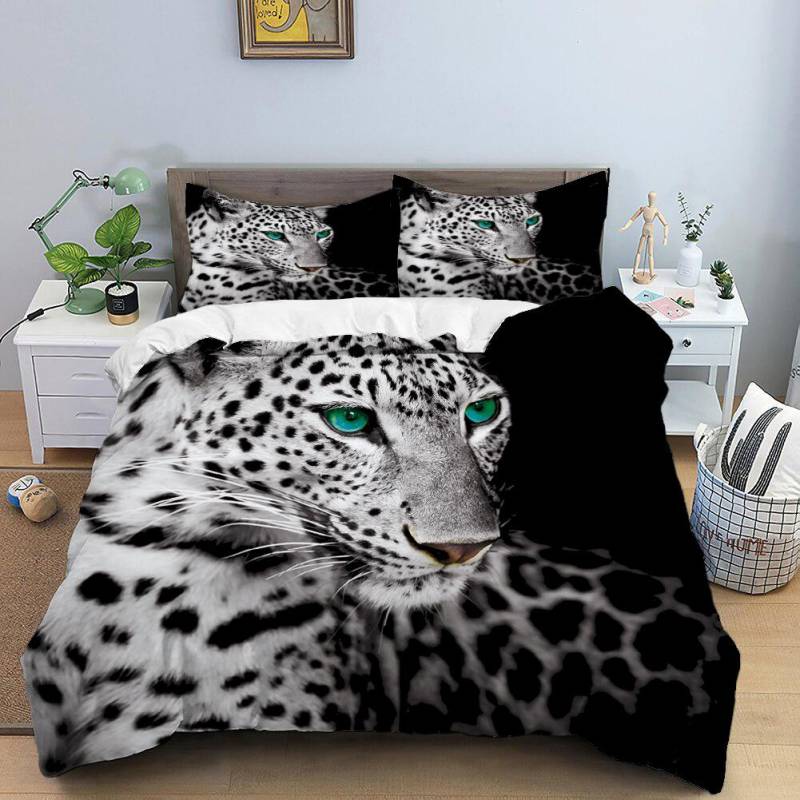 3D-Bettwäscheset mit hochauflösendem Digitaldruck, Tierbettdecke und Kissenbezug, AU/EU/US/UK/DE, Heimdekoration in voller Größe AU Double 180x210cm 3D-Bettwäscheset mit hochauflösendem Digitaldruck, Tierbettdecke und Kissenbezug, AU/EU/US/UK/DE, Heimdekoration in voller Größe AU Double 180x210cm von Joom DACH