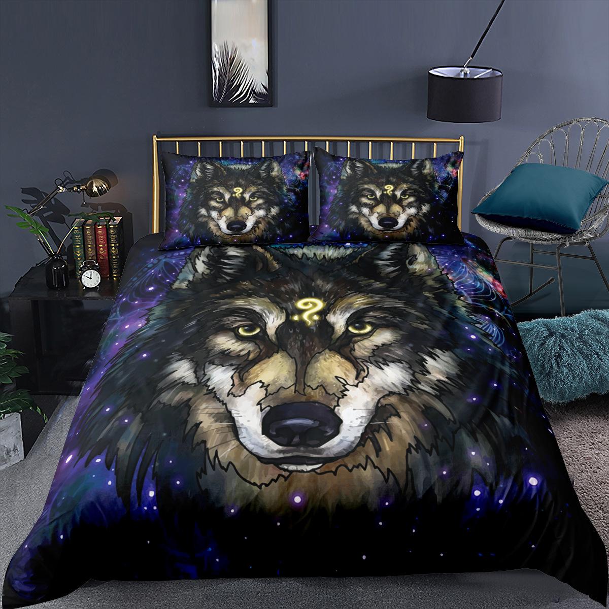3D-Bettwäscheset mit hochauflösendem Digitaldruck, Tierbettdecke und Kissenbezug, AU/EU/US/UK/DE, Heimdekoration in voller Größe AU King 210x240cm 3D-Bettwäscheset mit hochauflösendem Digitaldruck, Tierbettdecke und Kissenbezug, AU/EU/US/UK/DE, Heimdekoration in voller Größe AU King 210x240cm von Joom DACH