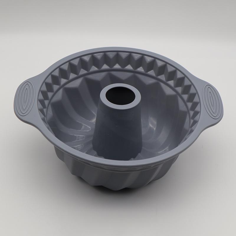 3D Form Silikon Kuchen Form DIY Gebäck Backen Werkzeuge für Kuchen Pan Küche Geriffelte Rohr Pan Backformen Kuchen Dekorieren Werkzeug grau von Joom DACH