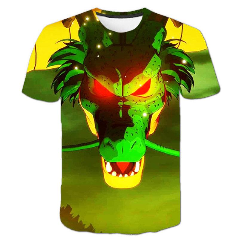 3D Jungen Mädchen Kleidung Jurassic Park T-shirt Kinder Lustige Dinosaurier Gedruckt Dino T-shirt Cartoon Kleinkind Kinder Casual Sommer Tops 140 von Joom DACH