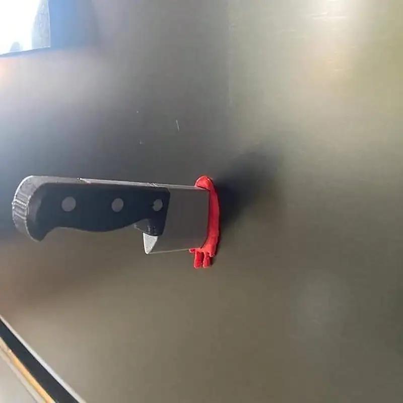 3D Kreativer Kühlschrankmagnet Lustiges Messer Axt Ahornblatt Kühlschrankmagnete Kühlschrank Mikrowelle Magnetaufkleber Heimdekoration 1PCS von Joom DACH