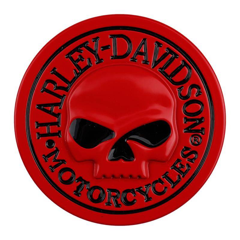 3D Metall modifiziert Harley Totenkopf geformt Auto Motorrad personalisiertes Abzeichen Aufkleber Abzeichen Aufkleber Motorrad Motorrad rot von Joom DACH