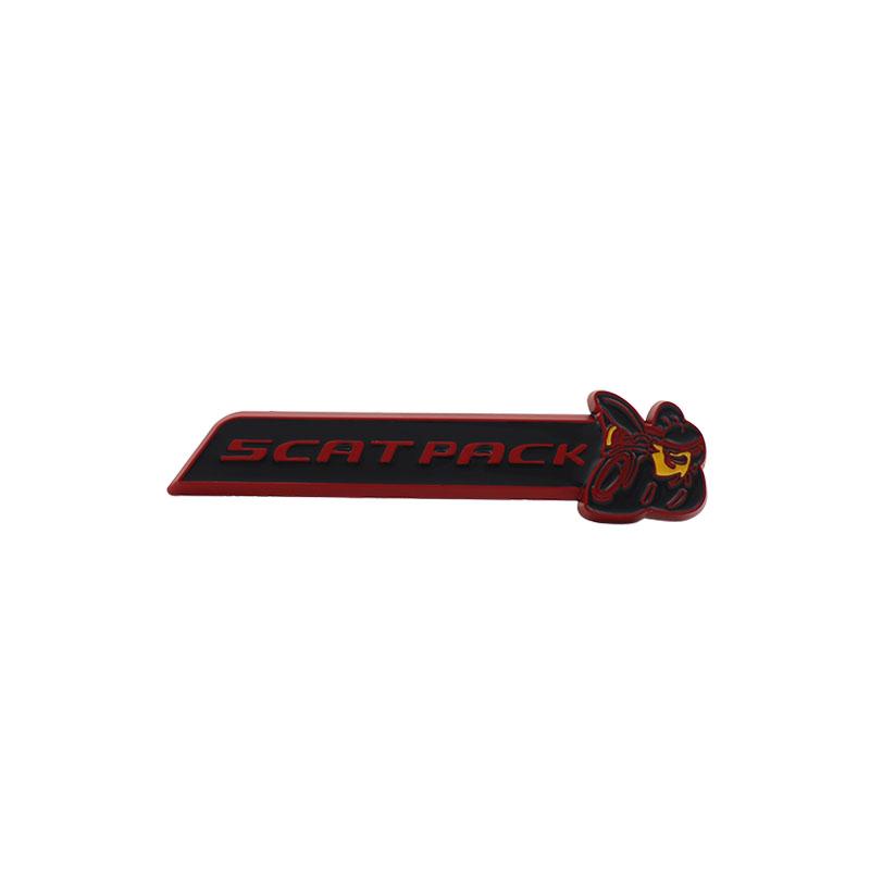 3D Premium 6.4L Super Bee für Auto Motorhaube Kotflügel Kofferraum Heckklappe Namensschild Aufkleber Emblem Plakette scat-red-black von Joom DACH