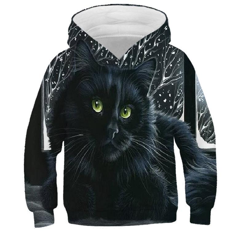 3D Rosa Hoodie Cool Girl Galaxy Harajuku Blau Kinder Pullover Einhorn Hübsche Regenbogen Schuluniform Kreative Kinder 120 von Joom DACH