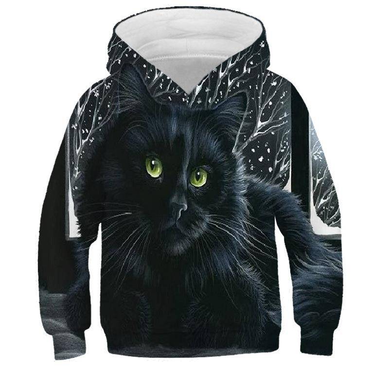 3D Rosa Hoodie Cool Girl Galaxy Harajuku Blau Kinder Pullover Einhorn Hübsche Regenbogen Schuluniform Kreative Kinder 120 von Joom DACH