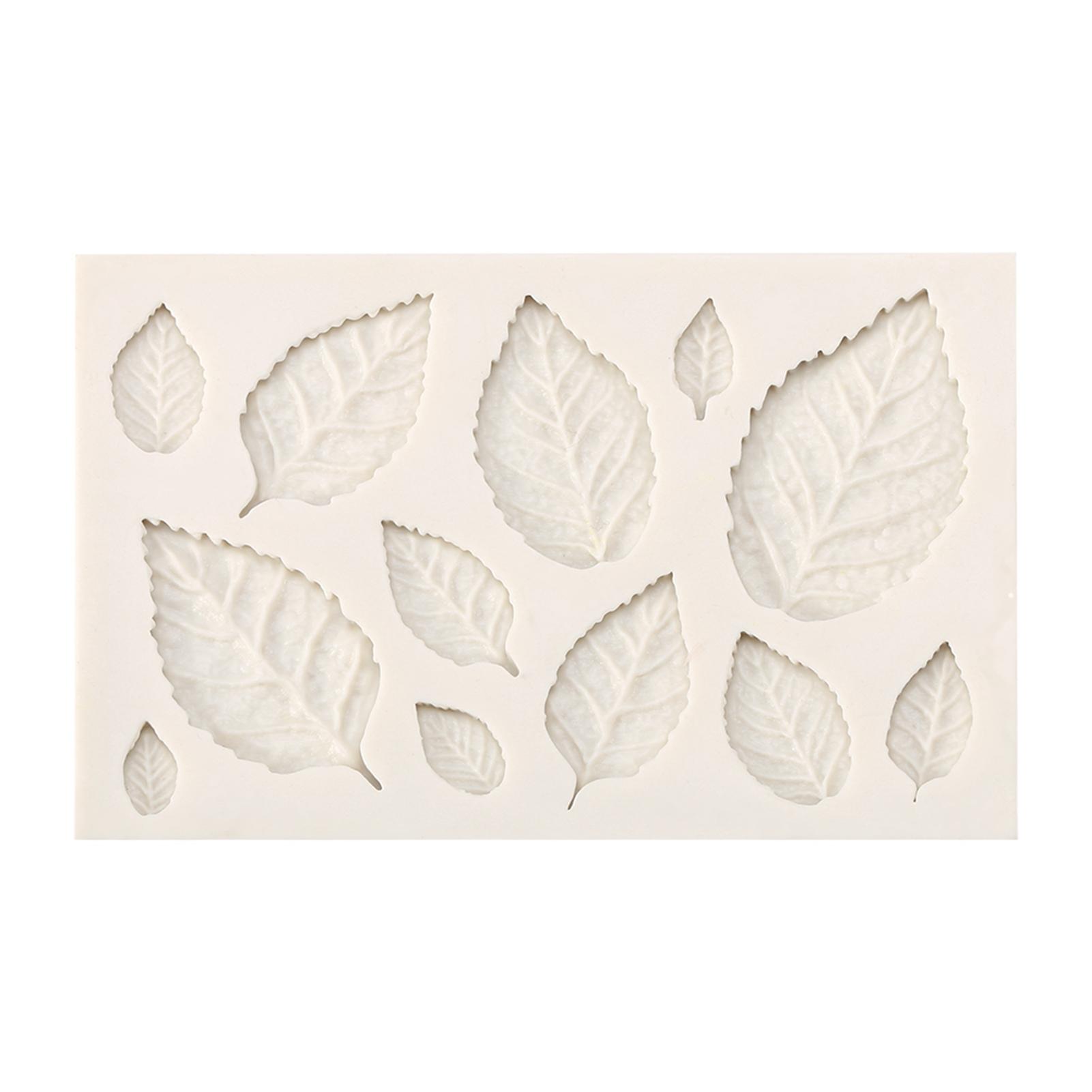 3D Silikonblätter Fondant Kuchenform Kreative Schokolade Sugarcraft Form Dekorieren DIY Werkzeug von Joom DACH