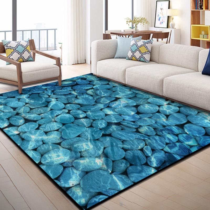 3D-Teppich für Wohnzimmer, bunter Kopfsteinpflaster-bedruckter Schwammteppich für Schlafzimmer, Küchenmatte, rutschfestes Badezimmer 80x120cm 3D-Teppich für Wohnzimmer, bunter Kopfsteinpflaster-bedruckter Schwammteppich für Schlafzimmer, Küchenmatte, rutschfestes Badezimmer 80x120cm von Joom DACH