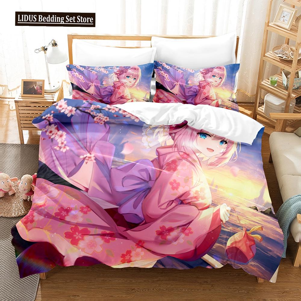 3D The The Ryuo's Work Is Never Done Bettwäschesets Bettbezugset mit Kissenbezug Twin Full Queen King Bettwäsche Bettbezug EU single(135x200cm) von Joom DACH