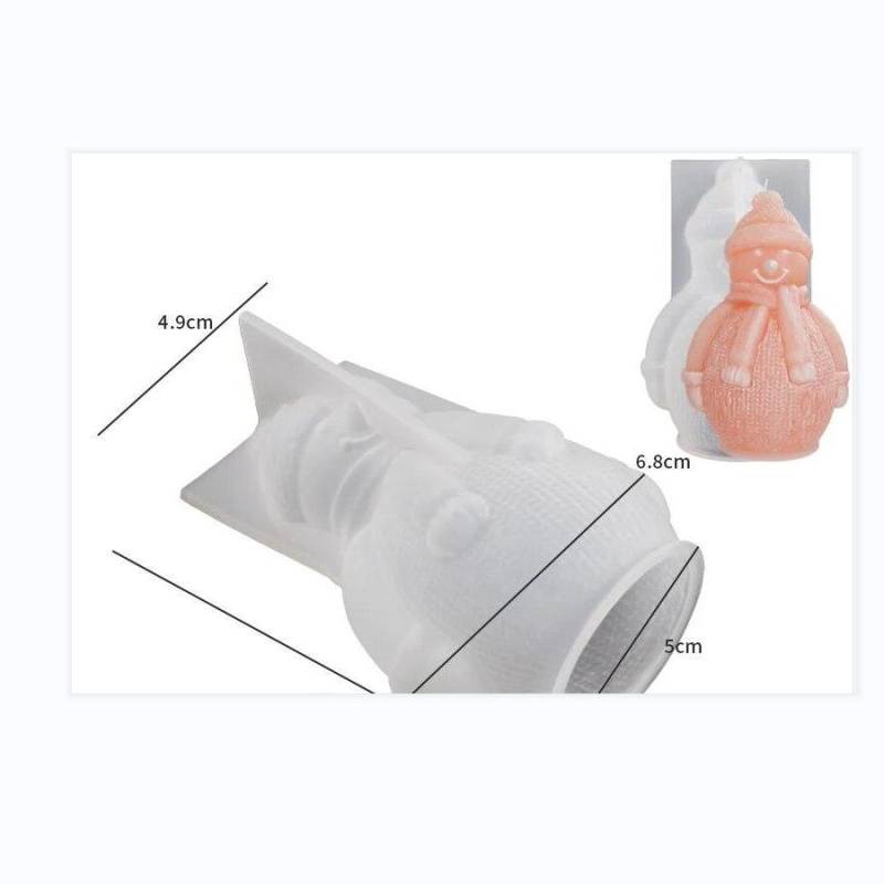 3D Weihnachten Schneemann Elch Hirsch Silikon Kerze Form DIY Handgemachte Aromatherapie Gips Harz Handwerk Machen Zu Hause Weihnachten Dekoration von Joom DACH