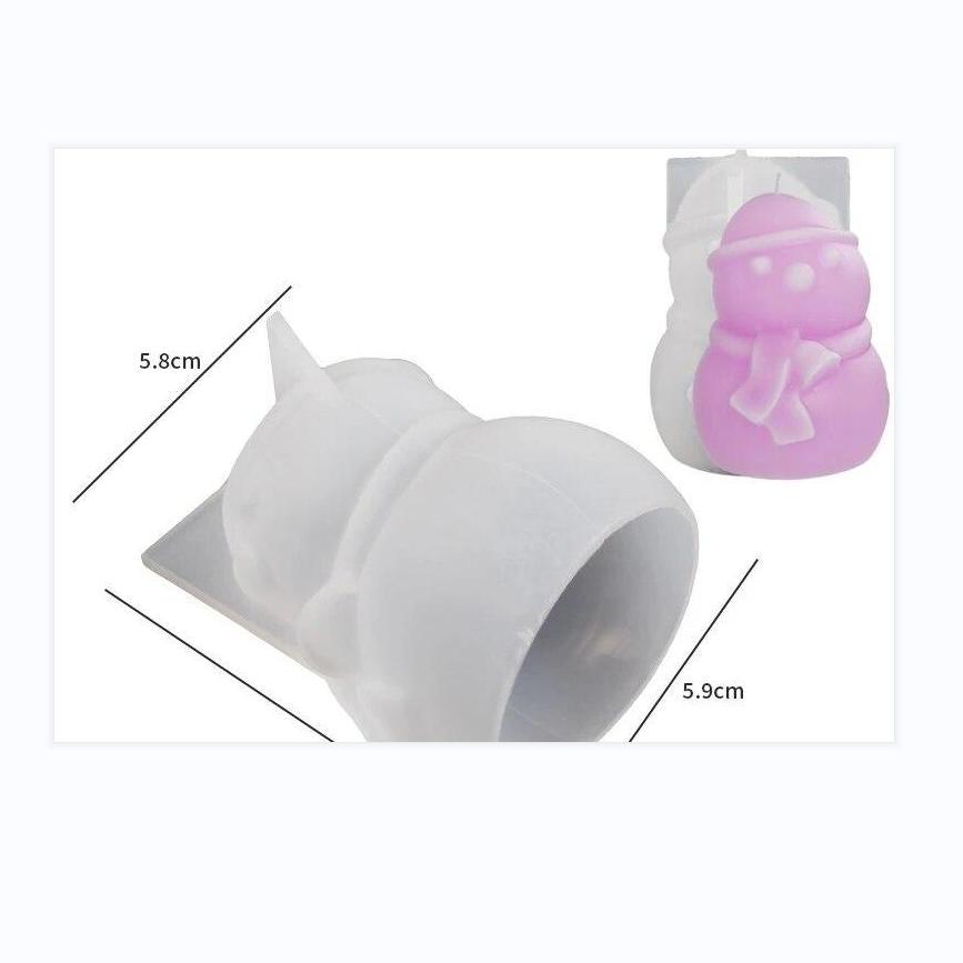 3D Weihnachten Schneemann Elch Hirsch Silikon Kerze Form DIY Handgemachte Aromatherapie Gips Harz Handwerk Machen Zu Hause Weihnachten Dekoration von Joom DACH