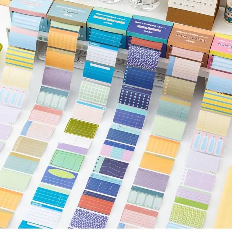 3M Pull Out Design Sticky Memo Note Kreative Notizblock Papier Nachricht Papier Journal Agenda Studie Taschenbuch von Joom DACH