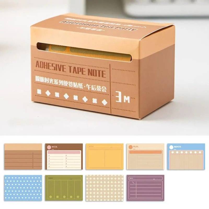 3M Pull Out Design Sticky Memo Note Kreative Notizblock Papier Nachricht Papier Journal Agenda Studie Taschenbuch von Joom DACH