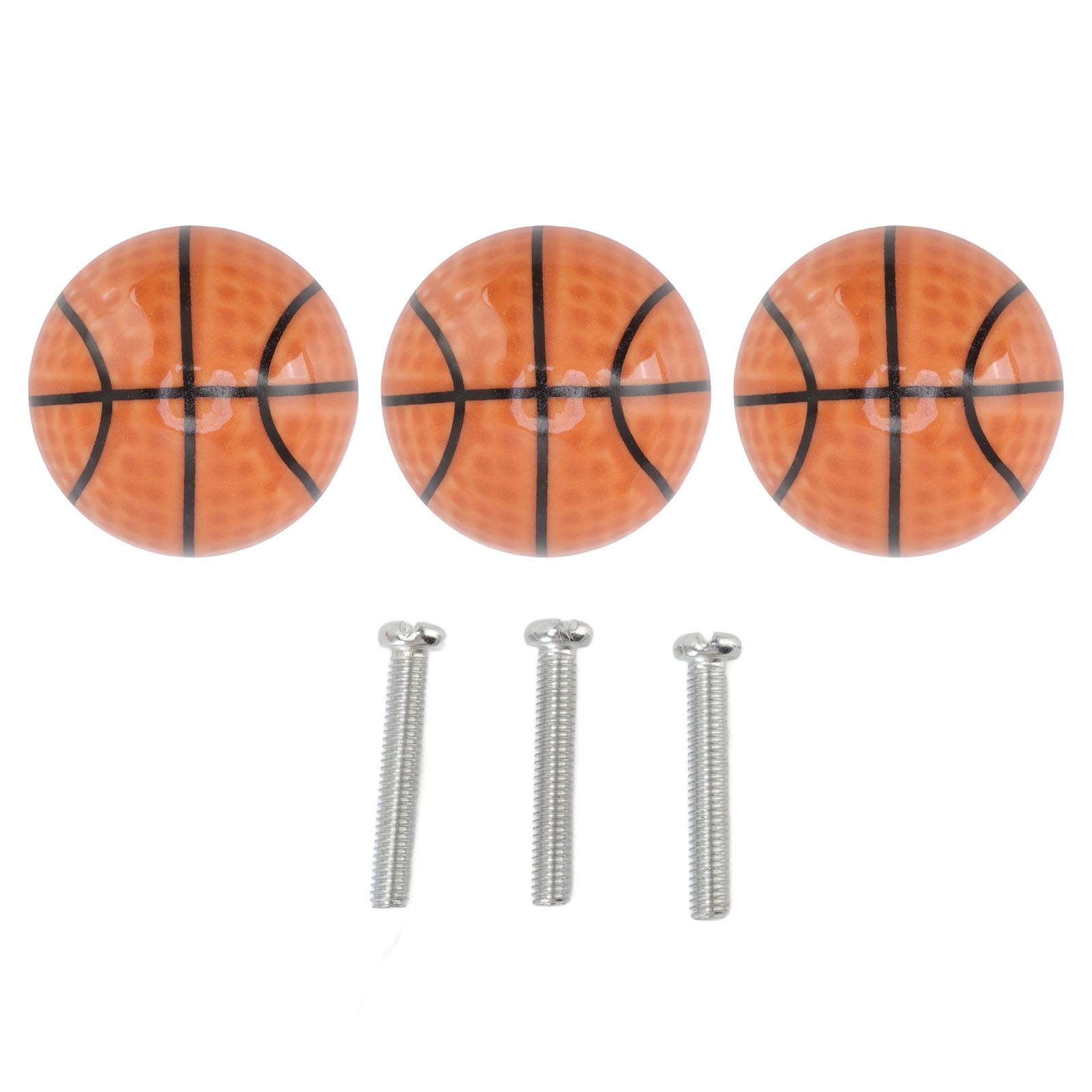 3er Set Basketballschrank Küche Zuhause Knöpfe Kugeltyp Einloch Schublade Keramikgriff von Joom DACH