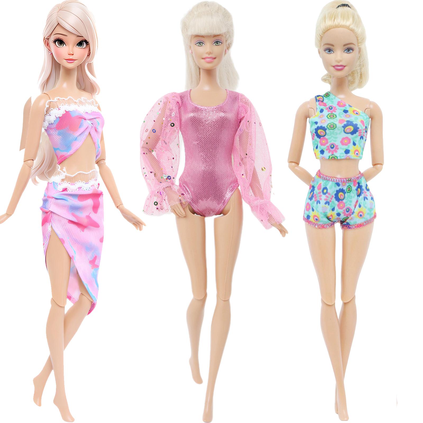 3x Puppen-Badebekleidung, Badeanzüge, einteiliger Bikini, Strand-Badekleidung, Zubehör für Barbie-Puppenspielzeug 3x Puppen-Badebekleidung, Badeanzüge, einteiliger Bikini, Strand-Badekleidung, Zubehör für Barbie-Puppenspielzeug von Joom DACH