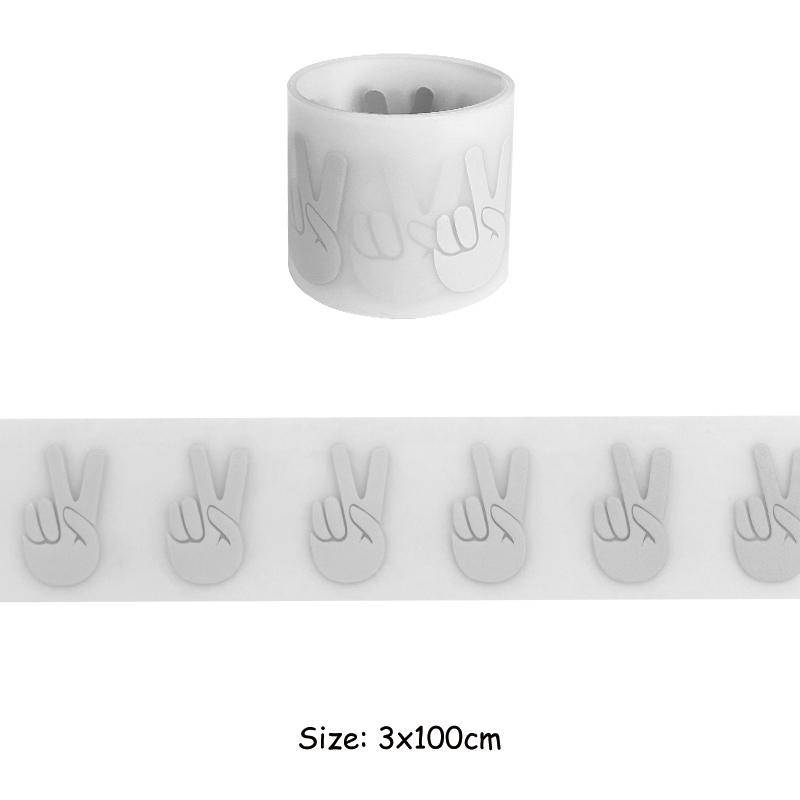 3x100cm Silber Reflektierende Bänder Eisen Auf Stoff Vinyl Film Transfer DIY Kleidung Aufkleber Parches Ropa Wärme Transfer Blume patch 3x100cm von Joom DACH