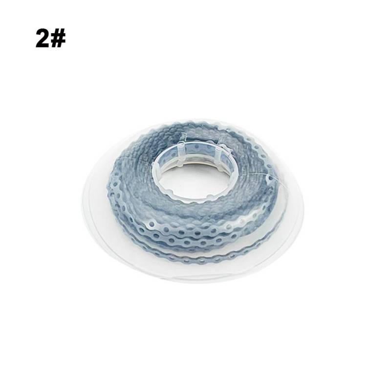 4,57 m Dental Power Chain Kieferorthopädie Elastische Ultra Powerchains für Zahnspangen Gummibänder Ligen Lange Kurze Kontinuierliche 2# von Joom DACH
