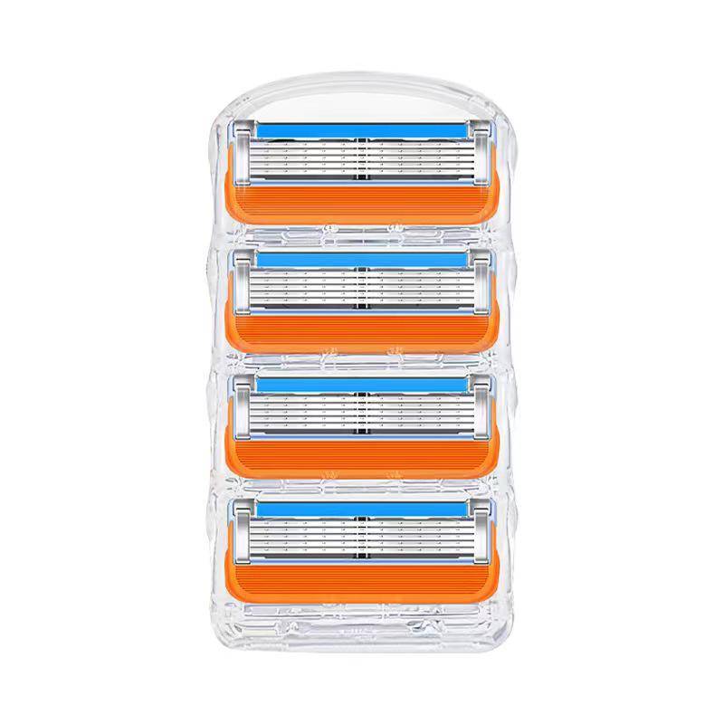 4/8/12/16/20/24 STK. Manual Fusion 5-Lagen-Klinge Rasierer für Herren, Haar- und Bartschneider, mit Klingenersatz 4 heads 4/8/12/16/20/24 STK. Manual Fusion 5-Lagen-Klinge Rasierer für Herren, Haar- und Bartschneider, mit Klingenersatz 4 heads von Joom DACH