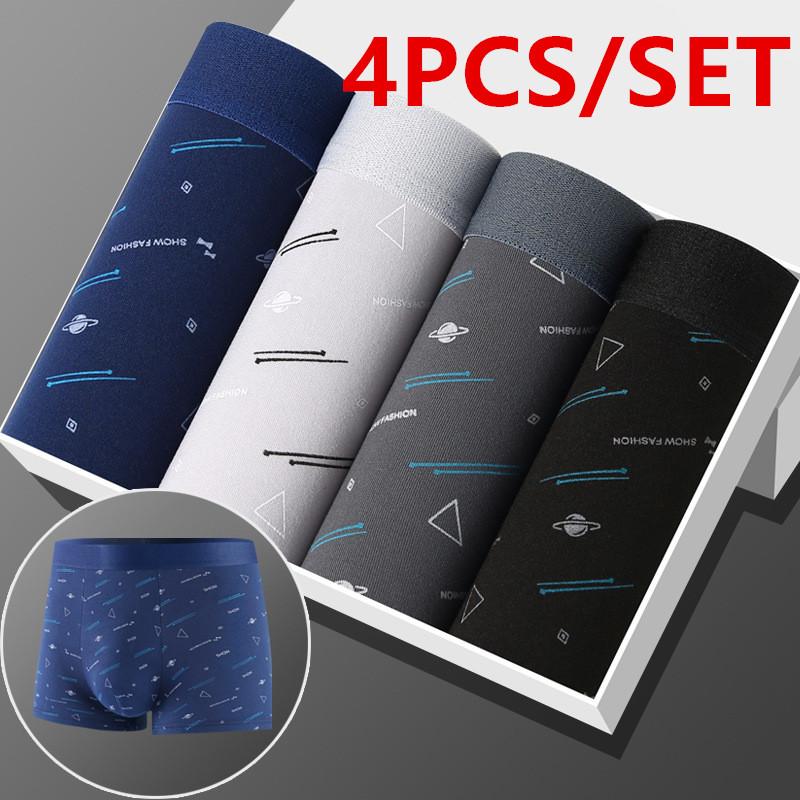 4/8 stücke Set männer Unterwäsche Boxer Baumwolle Männlichen Höschen Boxer Atmungsaktiv Mann Boxer Solide Unterhose Bequeme Shorts Calzoncillo Hombre XL von Joom DACH