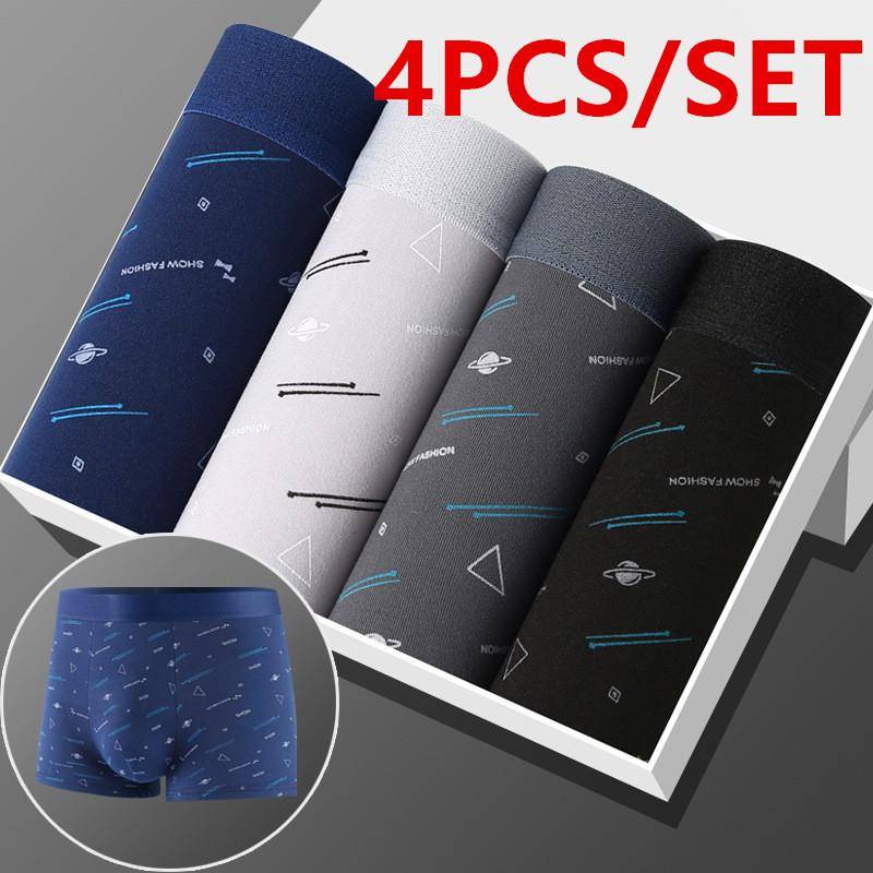 4/8 stücke Set männer Unterwäsche Boxer Baumwolle Männlichen Höschen Boxer Atmungsaktiv Mann Boxer Solide Unterhose Bequeme Shorts Calzoncillo Hombre XXL von Joom DACH