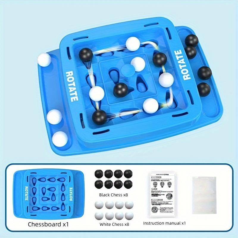 4-Gewinnt Brettspiel - Kreatives Strategie-Familienspielzeug für Kinder über 3 Jahre, perfekt für Halloween- und Weihnachtsfeiern blau von Joom DACH