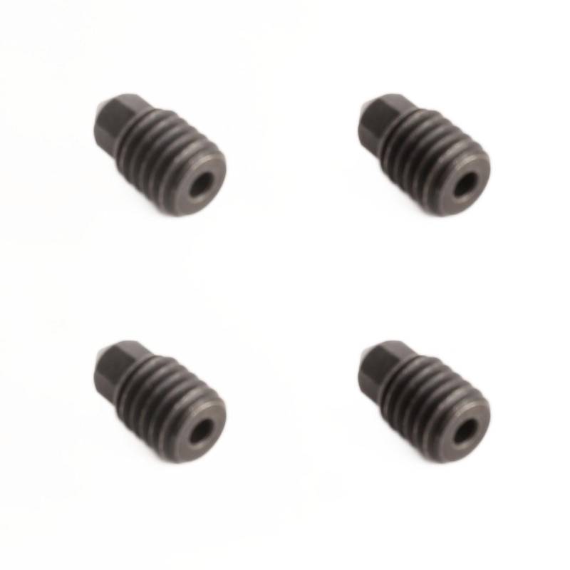 4 Stück 3D-Druckerdüse 0,4 mm 1,75 Gehärteter Stahl Hochtemperaturbeständig Drucker-Extruderdüse von Joom DACH