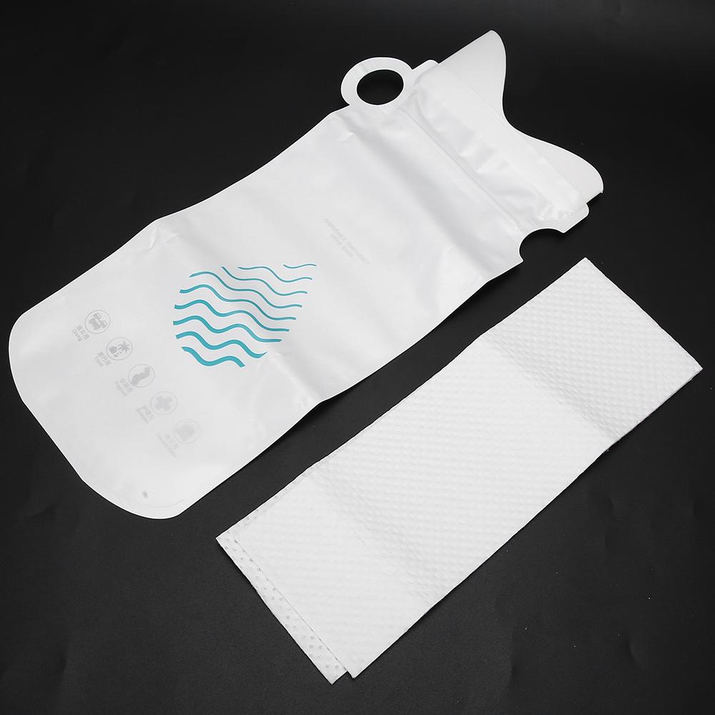 4 Stück 700 ml Notfall-Urinbeutel, tragbar, Unisex, für Männer und Frauen, mobile Toilette im Auto von Joom DACH