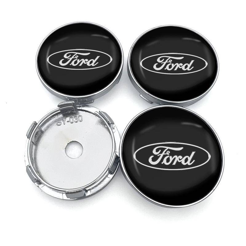 4 Stück Auto Radmitte Nabenkappe Felgenabdeckung Emblem Aufkleber für Ford Mustang Mondeo Focus Fiesta Escape Kuga Ecosport Ranger ford von Joom DACH