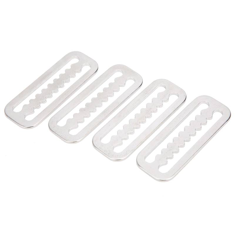 4 Stück Gewichtsgurt-Halter 304 Edelstahl Gezahnter Schieber für Tauchen 2 Zoll Gurtband von Joom DACH