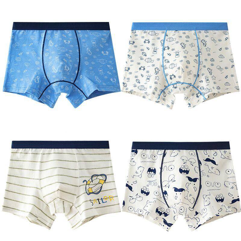 4 Teile/los Baumwolle Kinder Jungen Unterwäsche Boxer Baby Kinder Höschen Slips für Junge Teenager Unterhose 2-12Y 150 4 Teile/los Baumwolle Kinder Jungen Unterwäsche Boxer Baby Kinder Höschen Slips für Junge Teenager Unterhose 2-12Y 150 von Joom DACH