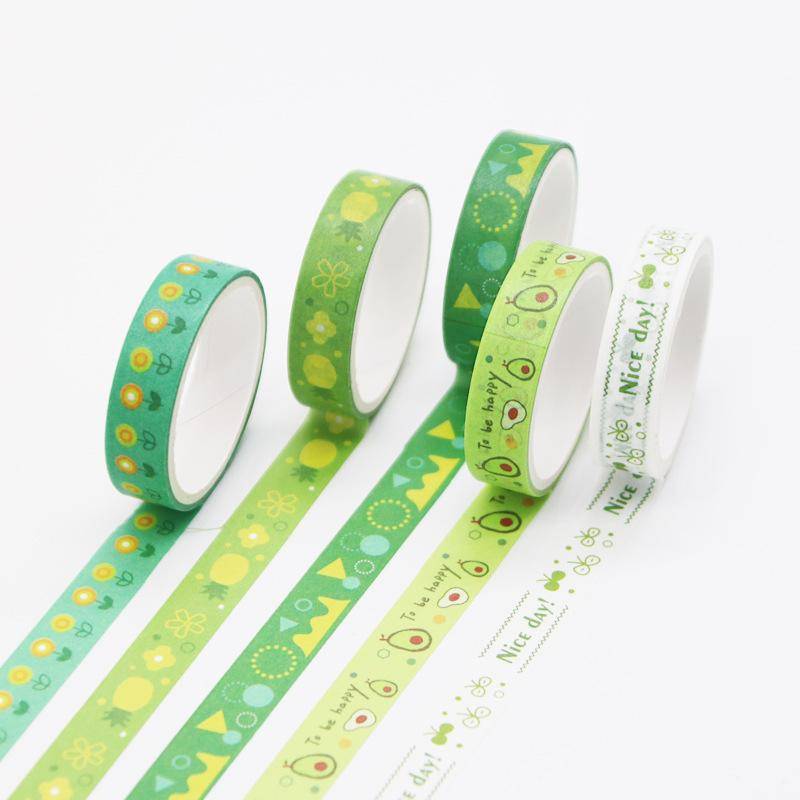 4 Teile/satz Retro Geometrie Washi Tape Set Tagebuch DIY Dekoration Student Aufkleber Koreanische Schreibwaren Bürobedarf Pfirsich von Joom DACH