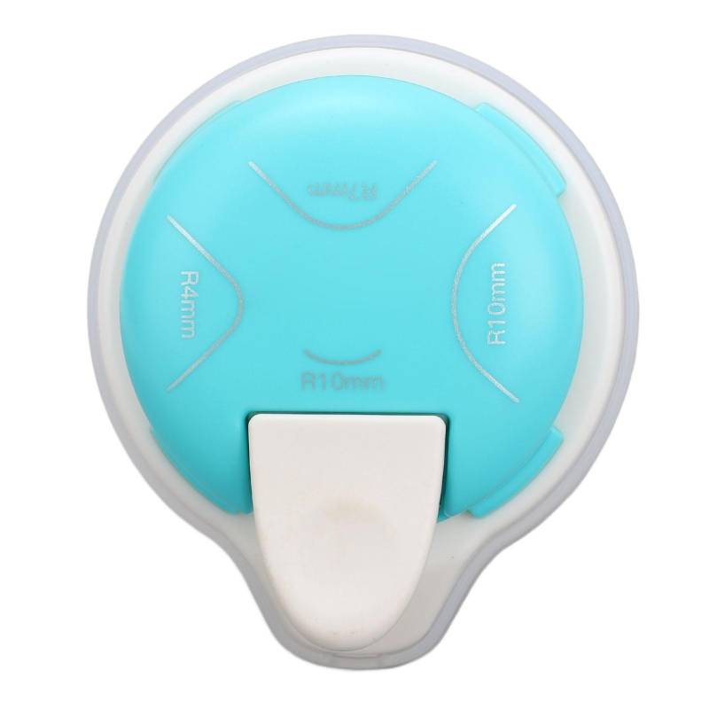 4 in 1 Eckenrunder Stanzer Cutter Tragbarer Papier Eckenstanzer für Basteln Foto Karte Gelb grün von Joom DACH