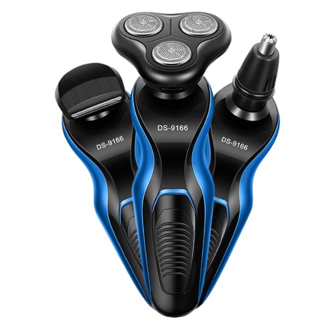 4-in-1-Elektrorasierer für Männer, waschbarer Ganzkörper-Rasierapparat, wiederaufladbarer Bartschneider 3 in 1 von Joom DACH