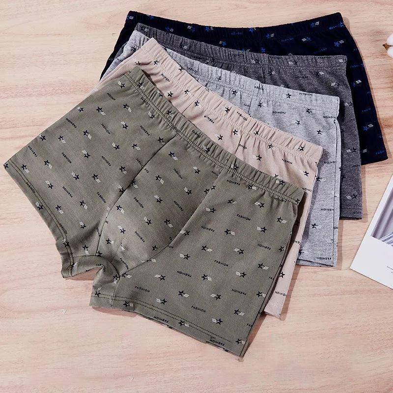 4 stücke 100% Baumwolle Männer Boxershorts Lose Große Größe Fett Vater Vierzackigen Hosen Jugend Studenten Erwachsene Leggings XL 4 stücke 100% Baumwolle Männer Boxershorts Lose Große Größe Fett Vater Vierzackigen Hosen Jugend Studenten Erwachsene Leggings XL von Joom DACH