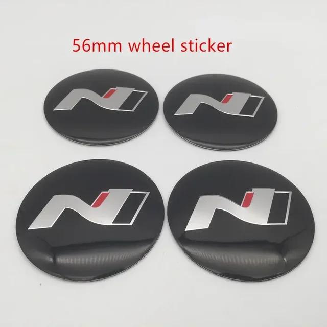 4 teile/los 60mm Auto Rad Center Hub Caps Anti-staub Abdeckungen 56mm Aluminium Rad Center Abzeichen Aufkleber Emblem Aufkleber 56mm von Joom DACH