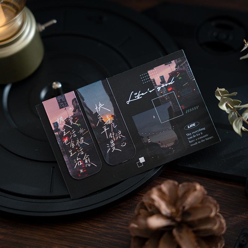 4 teile/satz Chinesische Retro Lesezeichen Bambus Lotus Kran Landschaft Lesezeichen für Lehrer Geschenk Vintage Asethetic Magnetische Lesezeichen 2pcs von Joom DACH