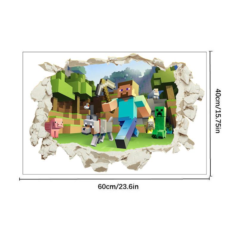 40 * 60Cm/1PC Wandaufkleber Abnehmbarer dekorativer PVC-Aufkleber Wohnzimmer Kinderzimmer Aufkleber von Joom DACH