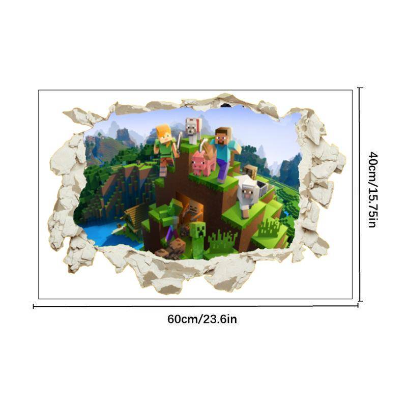 40 * 60Cm/1PC Wandaufkleber Abnehmbarer dekorativer PVC-Aufkleber Wohnzimmer Kinderzimmer Aufkleber 40 * 60Cm/1PC Wandaufkleber Abnehmbarer dekorativer PVC-Aufkleber Wohnzimmer Kinderzimmer Aufkleber von Joom DACH