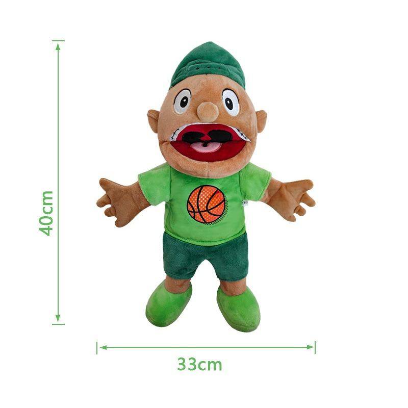 40–60 cm große Handpuppe „Jeffy Boy“, Plüschspielzeug, abnehmbar, weiche Puppe für Kinder, Talkshow, Party-Requisiten, Puppe, Stoffpuppe für Kinder, Geschenk von Joom DACH