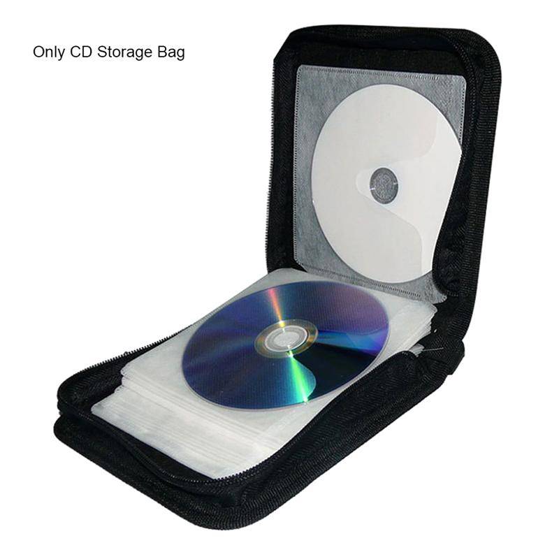 40 Disc CD Aufbewahrungstasche Fall doppelseitig Hard Album Home DVD Organizer Box von Joom DACH