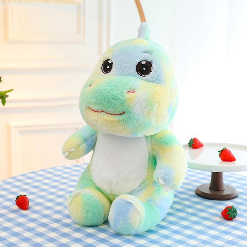 40 cm/60 cm Regenbogen Dinosaurier Stofftier Plüsch Spielzeug Puppe Kissen Bequem Weich Kinder Baby Schöne Geburtstagsgeschenke 40cm grün von Joom DACH