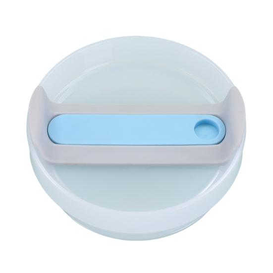 40-oz-Becher, Klappdeckel mit Strohhalm, auslaufsicher, spritzwassergeschützt, auslaufsicherer Becherdeckel, wiederverwendbare Abdeckung, BPA-frei, spülmaschinenfest, universeller Becherdeckel blau von Joom DACH