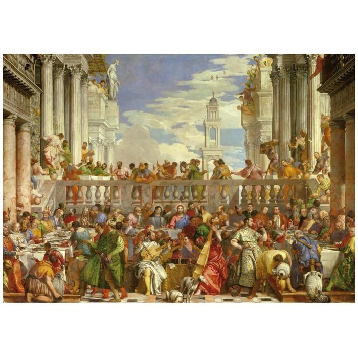 4000-Teile-Puzzle - EDUCA - Die Hochzeit zu Kana, Paolo Veronese - Gemälde und Bilder - Erwachsene - Inneneinrichtung von Joom DACH