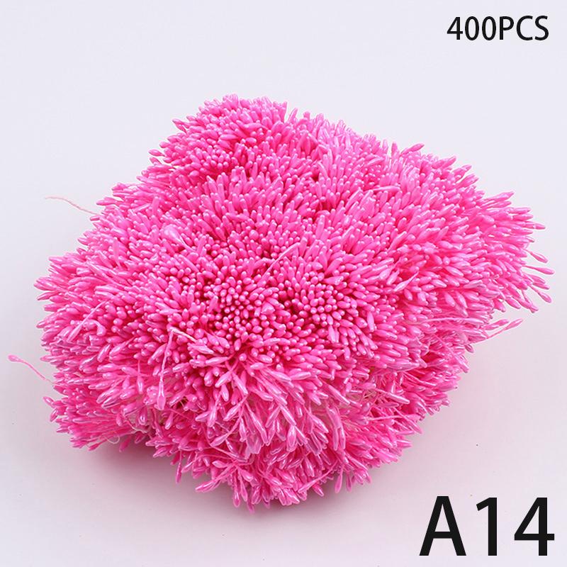 400Pcs Mini Blume Staubblatt Künstliche Perle Stempel Doppel Köpfe Diy Blumen Handwerk Für Hochzeit Decor Hand Scrapbooking A14 von Joom DACH