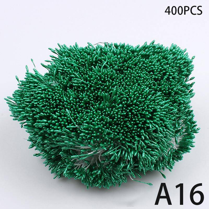 400Pcs Mini Blume Staubblatt Künstliche Perle Stempel Doppel Köpfe Diy Blumen Handwerk Für Hochzeit Decor Hand Scrapbooking A16 von Joom DACH