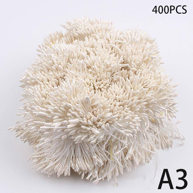 400Pcs Mini Blume Staubblatt Künstliche Perle Stempel Doppel Köpfe Diy Blumen Handwerk Für Hochzeit Decor Hand Scrapbooking A3 von Joom DACH